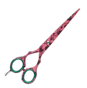 Nouveauté Ciseaux de coiffure droits et pointus en acier au carbone Ciseaux de coiffure à vis fantaisie - Product Image 3