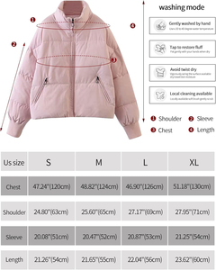 Última moda para mujer chaqueta puffer venta al por mayor de moda a granel cálido ligero elegante abrigo de invierno duradero - Product Image 4