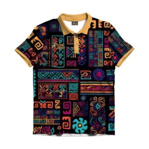 เสื้อโปโลกันรอยยับของผู้ชายผ้าถักสีพื้นผลิตจากโรงงาน - Product Image 1