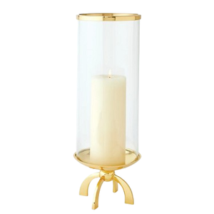 Bougeoir de table en métal ouragans événement fête mariage et décoration de noël bougeoir ouragans - Product Image 6
