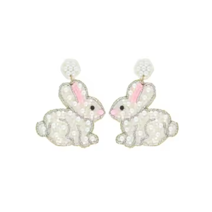 Pendientes colgantes con cuentas, Pendientes colgantes de aro bohemios con cuentas de semillas multicolores para mujeres y niñas, boda, fiesta, vacaciones - Product Image 4