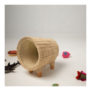 Lit en rotin pour animaux de compagnie tissé à la main au Vietnam léger et durable espace de couchage parfait pour les chats chiens et les amoureux des animaux de compagnie dans le monde entier - Product Image 5