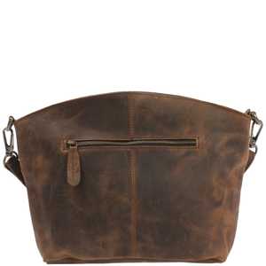 Petit sac à bandoulière pour femmes en cuir de boue au design classique avec bandoulière réglable et amovible - Product Image 6