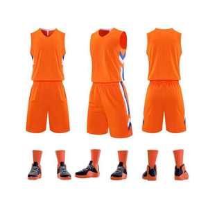 Nouveau style de kit d'uniforme de basket-ball pour hommes avec logo personnalisé uniforme de basket-ball de sublimation sportive de haute qualité à bas prix - Product Image 4