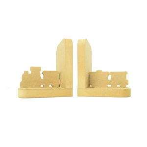 Serre-livres en bois massif naturel 100% personnalisables au design moderne Accents de table Utilisation décorative disponibles Serre-livres en gros - Product Image 1