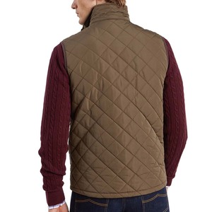 เสื้อกั๊กขนเป็ดสำหรับผู้ชายเสื้อแจ็กเก็ตแขนกุดสำหรับผู้ชายแฟชั่นใหม่ออกแบบโลโก้ได้ตามต้องการ - Product Image 4