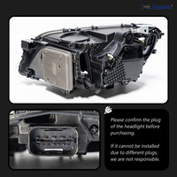 Phare XUNBAI Plug and Play pour BMW Série 7 F01 F02 2009-2014 730i 735i 740i, feu de jour et clignotant 12V 60W, installation directe, mise à niveau