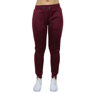 Pantalon de survêtement 100% coton pour femmes Streetwear pantalon à cordon de serrage à taille moyenne pantalon plat personnalisé impression de Logo respirant OEM pantalon pour femmes - Product Image 3