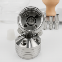 Kit de chicha moderne complet en acier inoxydable et verre avec tuyau en silicone et bol pour bar et salon