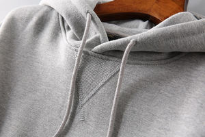 เสื้อฮู้ดดี้ผู้ชายแบบถักขนแกะคุณภาพสูงสั่งทำขายส่งสำหรับฤดูหนาว ทรงโอเวอร์ไซส์ สีและโลโก้ปรับแต่งได้ด้วยระบบดิจิทัล - Product Image 4