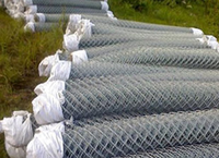 Clôture en treillis métallique galvanisé à chaud, rouleau de clôture en mailles de chaîne de 8 pieds, clôture en mailles de chaîne en PVC pour les Philippines