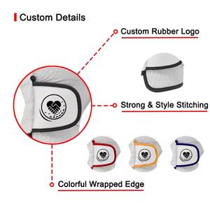 Guantes de golf de cuero Cabretta para hombre de alta calidad El mejor estándar internacional personalizable y duradero con protección UV - Product Image 6