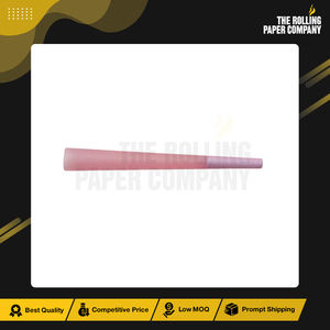 Exportador de Indonesia de Conos Pre-Enrollados de Papel de Color Rosa Impresos Personalizados, Orgánicos y de Buena Calidad para Fumar, 109/26 mm, en Venta - Product Image 4