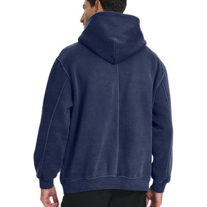 Sweat-shirt et sweat à capuche unisexe en molleton vintage épais, style délavé à l'acide, surdimensionné, pour hommes et femmes, vêtements de sport pour couples, 2025 - Product Image 3