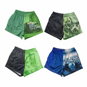 Shorts de rugby pour femmes grandes tailles, personnalisables avec impression par transfert thermique, design sur mesure, poches, séchage rapide, respirant - Product Image 5