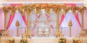 Conjunto de Mandap Maharani para Bodas en Interiores, Suministros para Estados Unidos, Hermosos y Lujosos Mandaps Tradicionales Indios Jodha Akbar, Decoración para Irlanda - Product Image 6