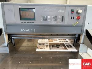 Guillotine à papier Polar Mohr 115 ED de 1998 - Machine à couper le papier à vendre - Product Image 4