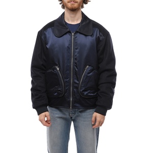 Chaqueta Bomber de Nailon para Hombre, Estilo Clásico de Béisbol, Ropa de Invierno, Forro Impreso Transpirable Personalizado - Product Image 1