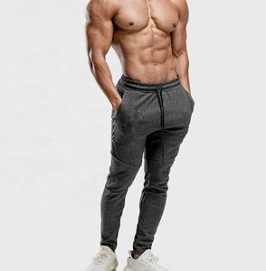 Pantalon de jogging formel personnalisé pour hommes, pantalon de survêtement de gym en polyester/coton à taille élastique et coupe ajustée pour entraînement, vente en gros - Product Image 3