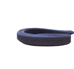 High Quality Equestrian Horse 15 mm Half Inside Rubber Reins with 5-Hand Stops best Price