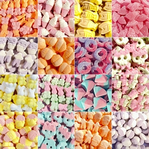 Custom Wholesale <strong>Swedish</strong> Style Gummy <strong>Fish</strong> Bottle Gelatin Free Vegan Sour <strong>Sweet</strong> Soft Fruit Candy Factory Cola Lemon Orange - Product Image 1