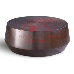 Table basse décorative en laiton de salon 2024 dernière DecorNew Design Table basse moderne pour décor d'hôtels et de restaurants - Product Image 2