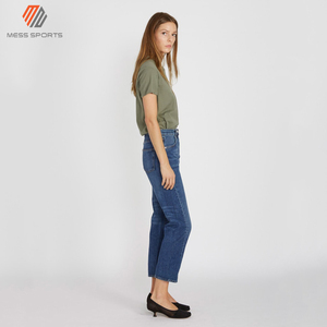 เสื้อยืดผ้าฝ้ายผู้หญิง – คอลเลกชันฤดูร้อน เสื้อยืดพิมพ์ลายโลโก้แบบกำหนดเอง แขนสั้น - Product Image 3