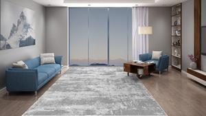 Juego de alfombras persas acolchadas antideslizantes de pelo de corte alto abstracto hechas a máquina, alfombras de área de Calidad Premium de oración de comedor de poliéster - Product Image 4