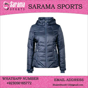 Chaqueta Deportiva Acolchada Unisex de Alta Calidad, Personalizada, a la Moda, Impermeable, Ecológica, de Poliéster/Nailon, para Invierno - Product Image 5