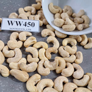2025ผลิตภัณฑ์ยอดนิยม! ซานติโกเม็ดมะม่วงหิมพานต์ noix de cajou W450เม็ดมะม่วงหิมพานต์ Kaju ตอบสนองอย่างรวดเร็ว - Product Image 1