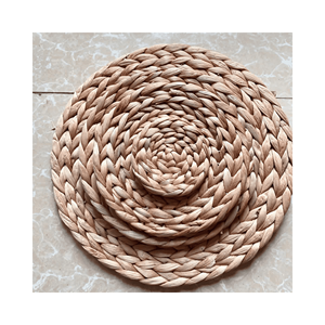 Water Hyacinth <b>Placemat</b> and Cup Mat Set stylish handmade mats, material: woven hyacinth; use: home serving; origin: Vietnam - Product Image 3