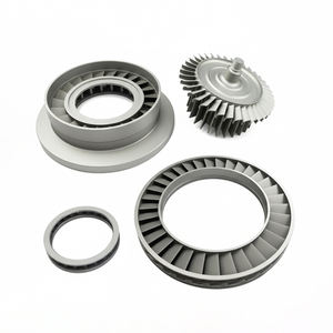 Prototipo de Componente Guía de Gas de Acero Inoxidable 316L, Anillo de Boquilla de Aleta de Estator Impreso en 3D Personalizado por Fusión Selectiva Láser - Product Image 6