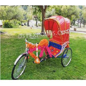 Couple entrée pousse-pousse indien pour décor de mariage Rikshaw Punjabi mariage mariée pour Photobooth mariage Couple entrée RikshawUK - Product Image 1