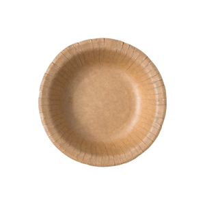 19cm Heavy Duty Biodegradable Eco Kraft <b>Paper</b> Disposable Catering <b>Bowl</b> Custom Logo Party Use Wholesale - Product Image 1