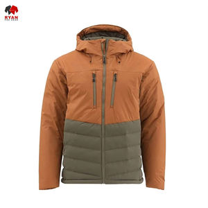Blouson matelassé pour homme en tissu respirant, look contemporain, couleur personnalisée, tailles plus grandes, services OEM et ODM disponibles - Product Image 1