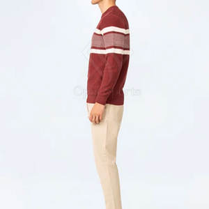 สเวตเตอร์ของผู้ชายไซส์ใหญ่พิเศษทำจากพรีเมี่ยม - Product Image 4