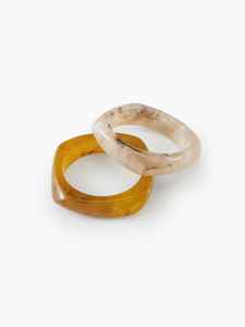 Juego de Brazaletes de Resina Epoxi con Mármol Multicolor y Efecto Brillante, Brazalete de Resina Epoxi con Diseño y Logotipo Personalizados, Artesanías bh - Product Image 3