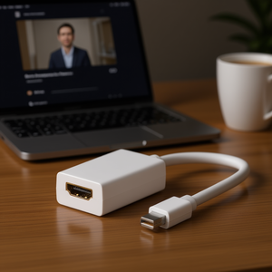 Adaptador de Audio Mini DP Macho a HDMI Hembra, Dispositivo USB DisplayPort Promocional con Transmisión de Audio - Product Image 3