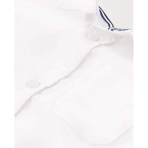 Gymboree Chemise à boutons en coton Oxford blanc 100% pour garçons Uniformes scolaires infroissables Collection PlayProof - Product Image 3