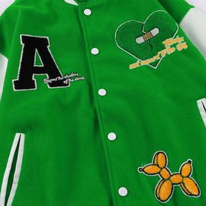 Manufacturer Direct OEM Service High Quality Custom Vintage Streetwear Winter Varsity <b>Jacket</b> for <b>Men</b> <b>Letter</b> Pattern Embroidery - Product Image 6