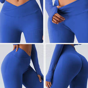 Leggings de Yoga con Diseño Único y Cintura Elástica, Ropa Deportiva, Material de Spandex y Nailon, Color y Talla Personalizables - Product Image 6