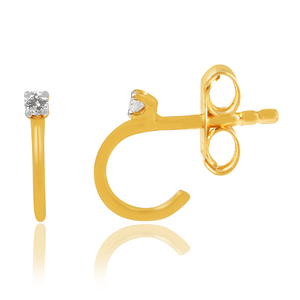 แฟชั่นชั้นสูง925เงินสเตอร์ลิง14K ต่างหูชุบทองหรูหราหินโกเมนธรรมชาติสำหรับงานหมั้นของขวัญที่สมบูรณ์แบบ - Product Image 5