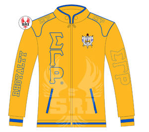 Veste de course personnalisée Sigma Gamma Rho pour femme Vêtements d'extérieur de qualité supérieure avec broderie unique - Product Image 6