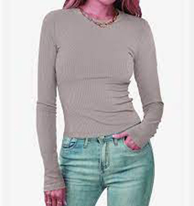 T-shirts pour femmes, coupe ajustée, anti-rides, en soie/coton, nouveau design, tendance, haute qualité, produits d'exportation, marque MOMO BD du Bangladesh, meilleur choix - Product Image 5