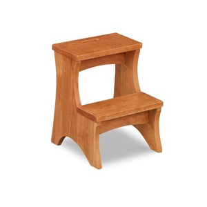 Tabouret d'appoint en bois massif de qualité supérieure avec finition à grain lisse, idéal pour l'accès aux placards, les comptoirs de cuisine et l'usage quotidien - Product Image 4