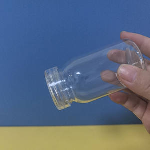 Vente en gros <span class=keywords><strong>de</strong></span> 100ml pour contenants transparents pour comprimés en PET, bocaux <span class=keywords><strong>de</strong></span> 60 bouchons, bouteille <span class=keywords><strong>de</strong></span> supplément <span class=keywords><strong>de</strong></span> pilule <span class=keywords><strong>recyclable</strong></span> avec <span class=keywords><strong>de</strong></span> l'or pour bouchons transparents pour soda - Product Image 3