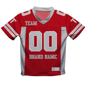 Personalizado hombre recortado de gran tamaño Vintage Streetwear deportes Retro americano Boxy malla camiseta fútbol malla Jersey para hombres - Product Image 3
