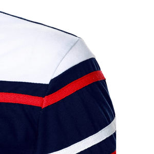 Polo pour hommes nouveau style été vêtements d'affaires vente chaude broderie Polo T-shirt 100% coton respirant à manches courtes Polo - Product Image 6