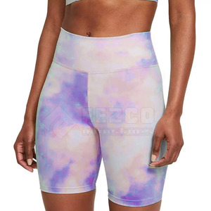 Pantalones cortos de yoga deportivos transpirables para mujer Entrenamiento de verano Pantalones cortos de yoga elásticos para mujer con control de barriga - Product Image 5