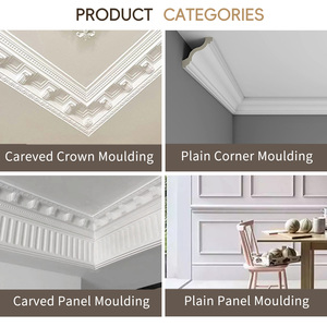 Panneau mural décoratif EVERWALL en PU <span class=keywords><strong>avec</strong></span> moulures d'angle incurvées pour la décoration intérieure - Product Image 4